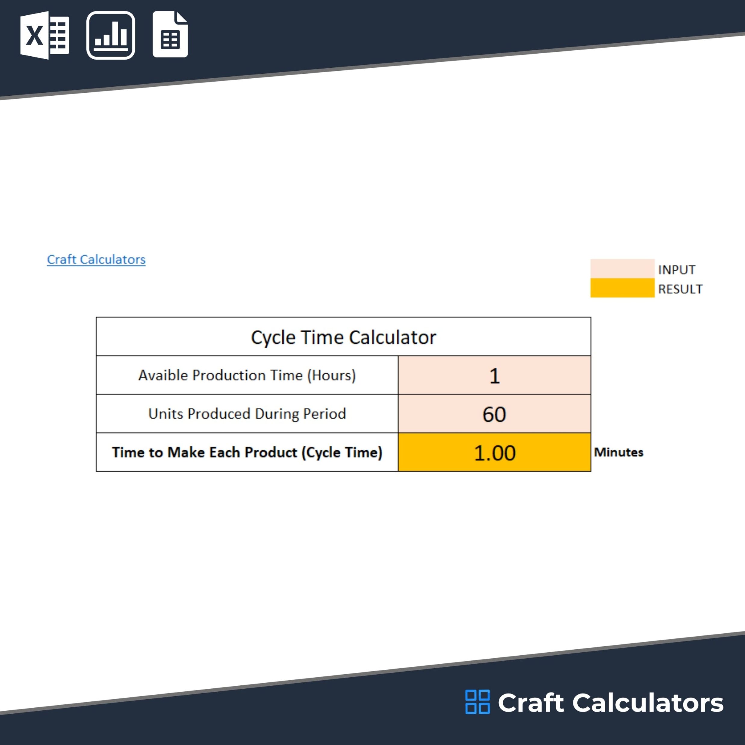 Cycle Time Calculator