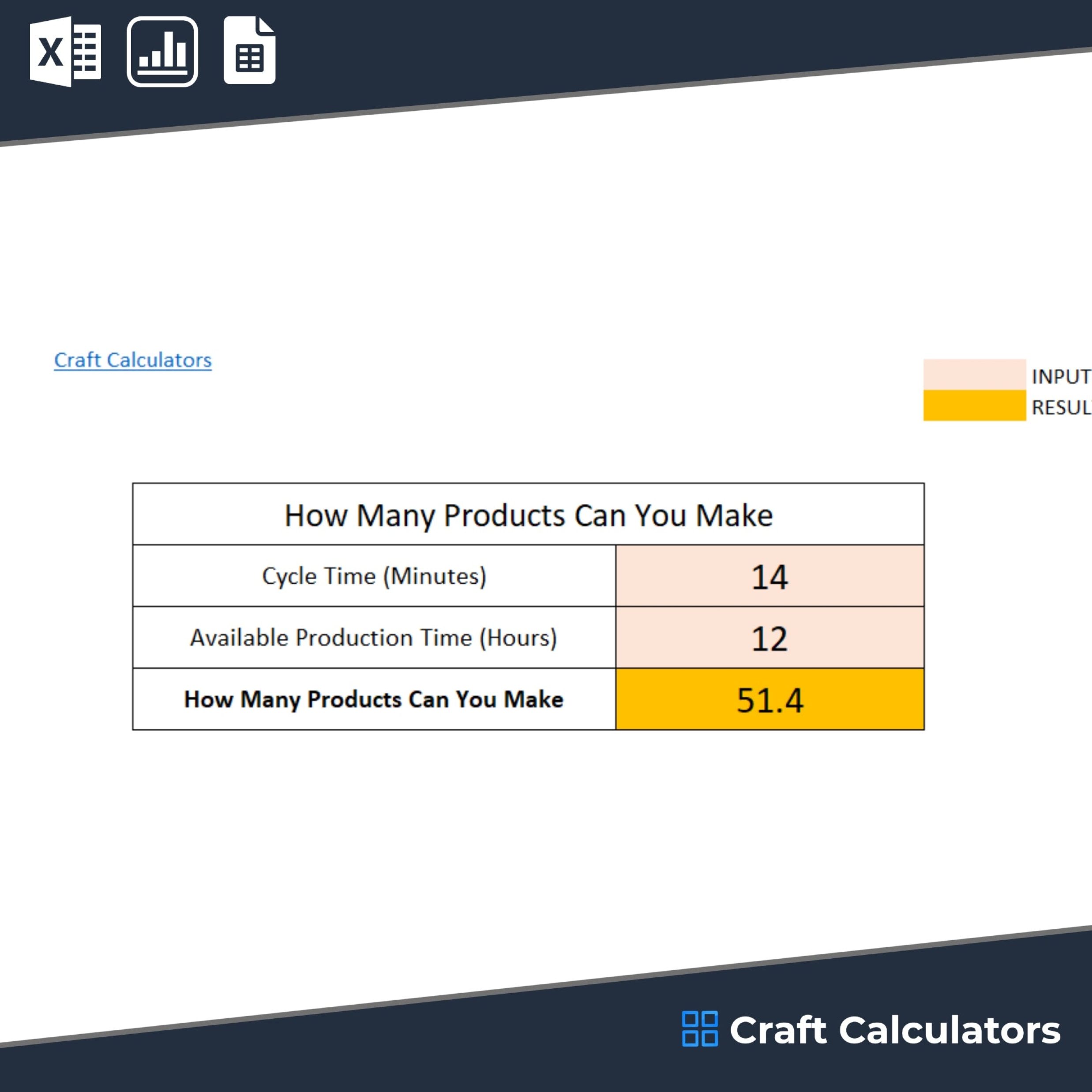 Production Capacity Calculator