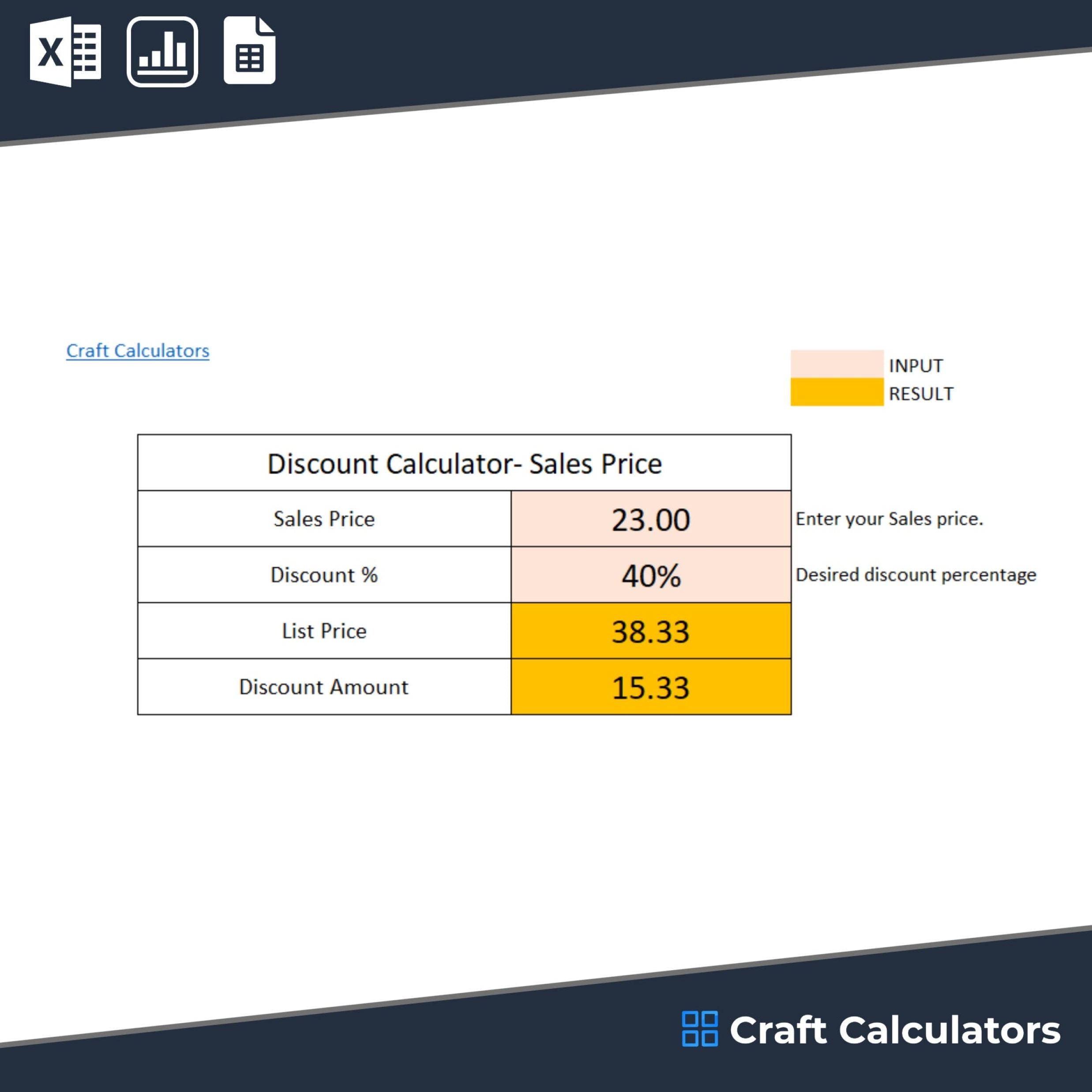 Sales Price Calculator