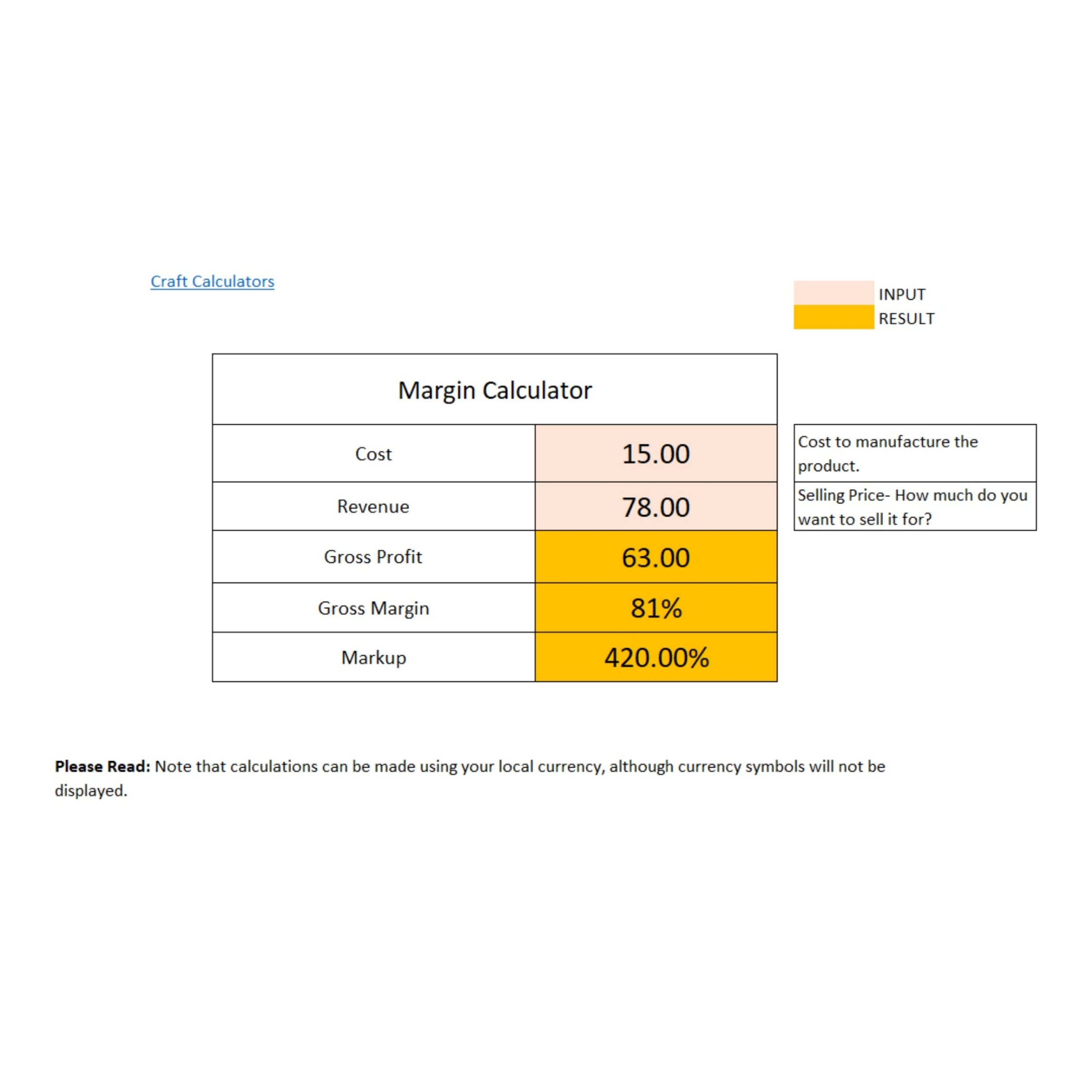 Gross Margin Calculator - Image 2